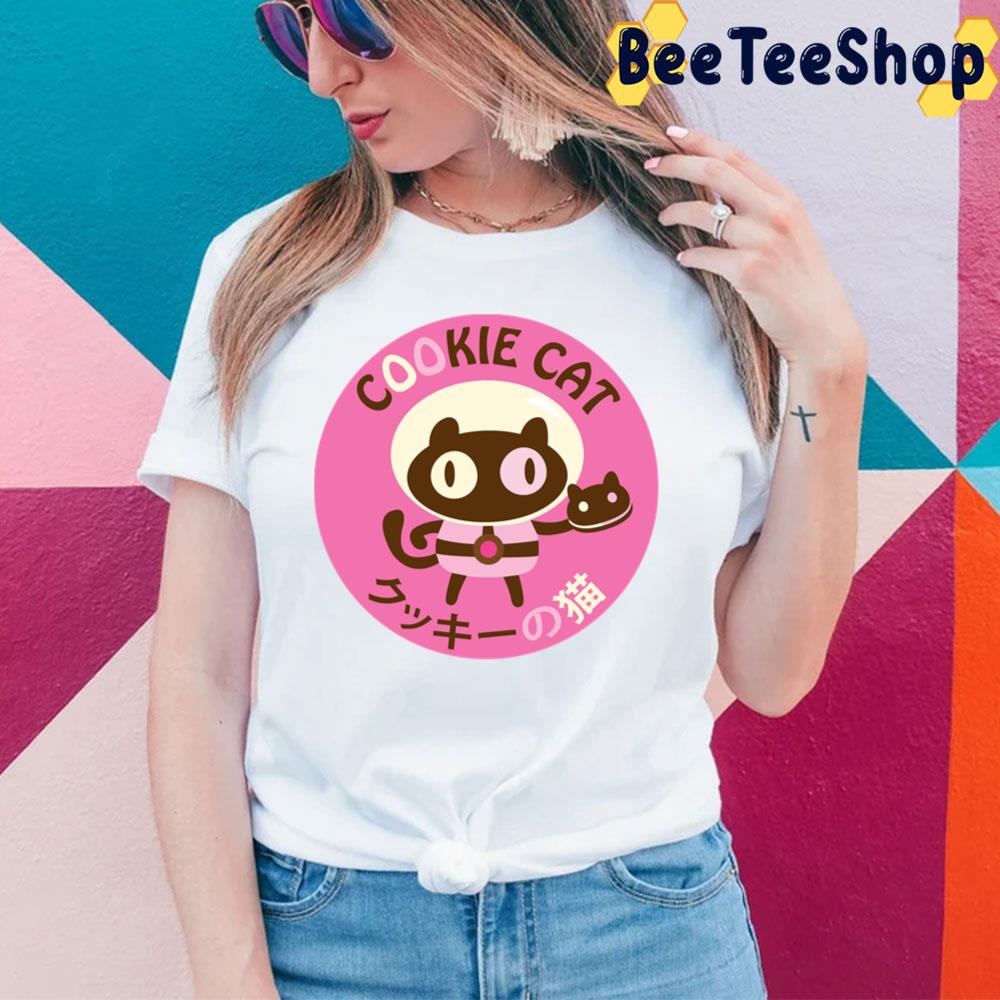 Japan Art Cookie Cat Trending Unisex T-Shirt