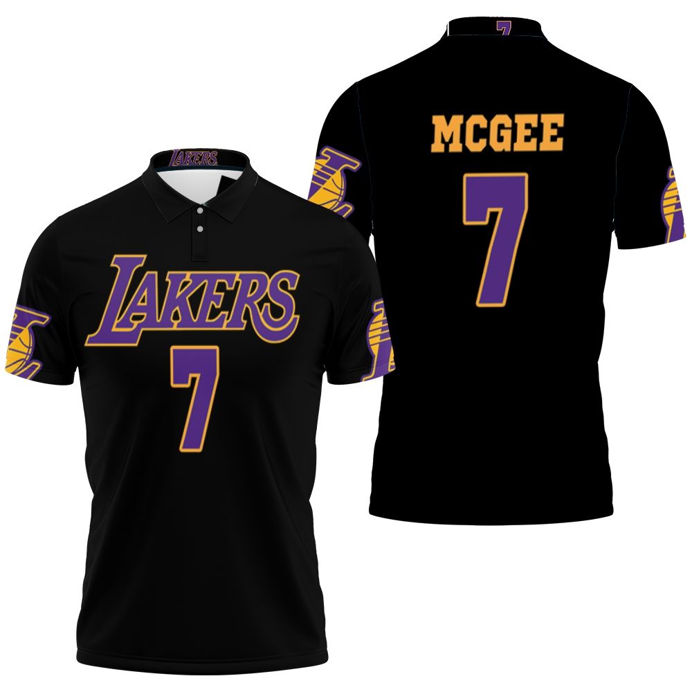 Javale Mcgee Lakers Jersey Inspired Style 3D All Over Print Polo Shirt