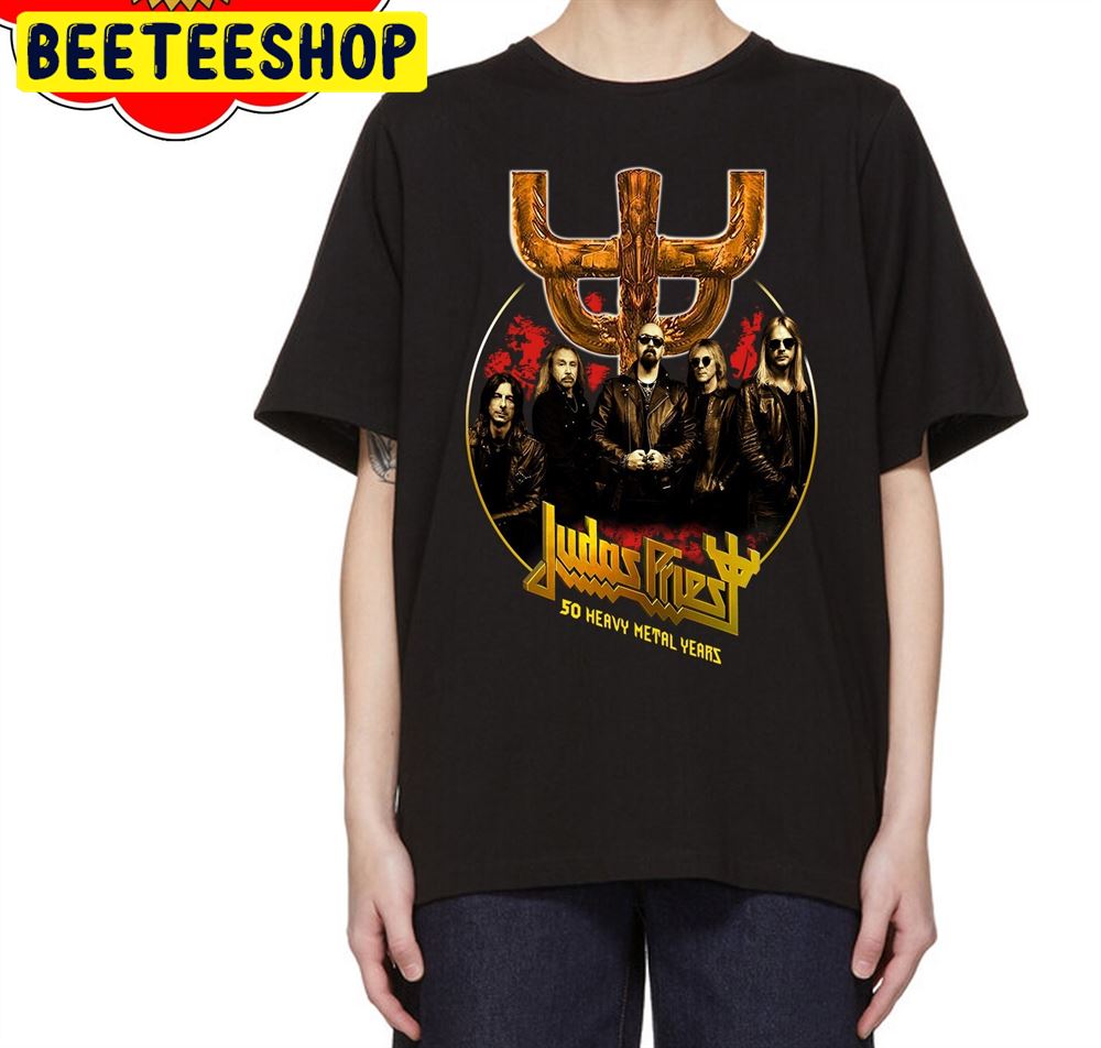 Judas Priest 50 Heavy Metal Years Tour 2022 Unisex T-Shirt