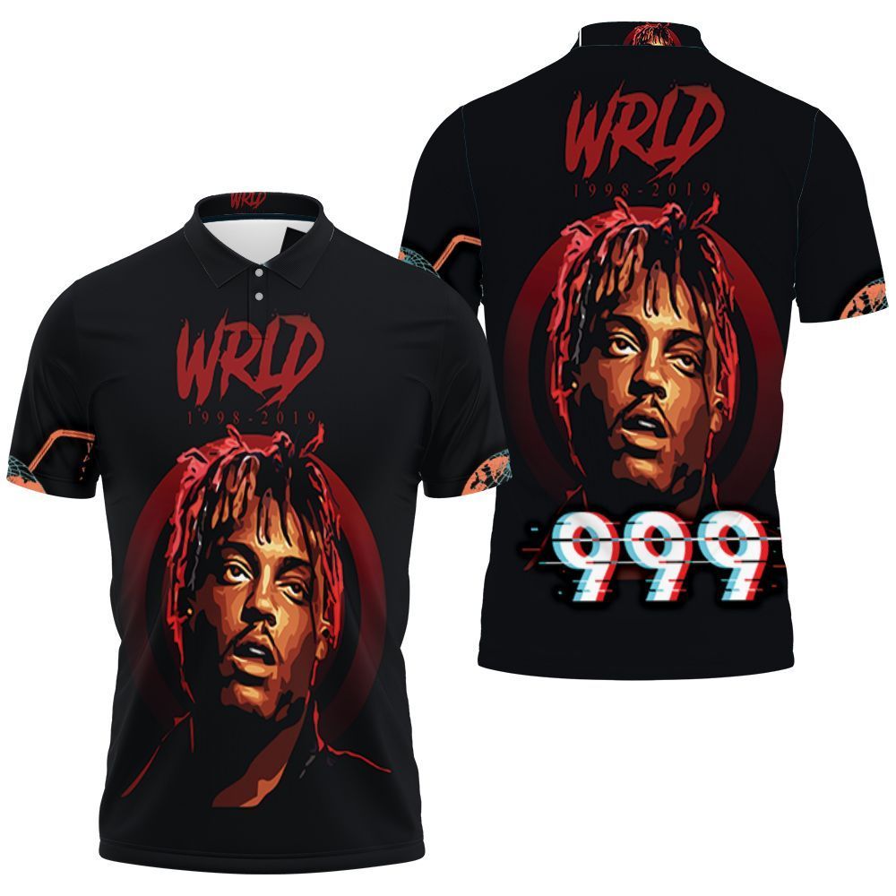 Juice Wrld 999 Thank You For The Memories Pop 3D All Over Print Polo Shirt