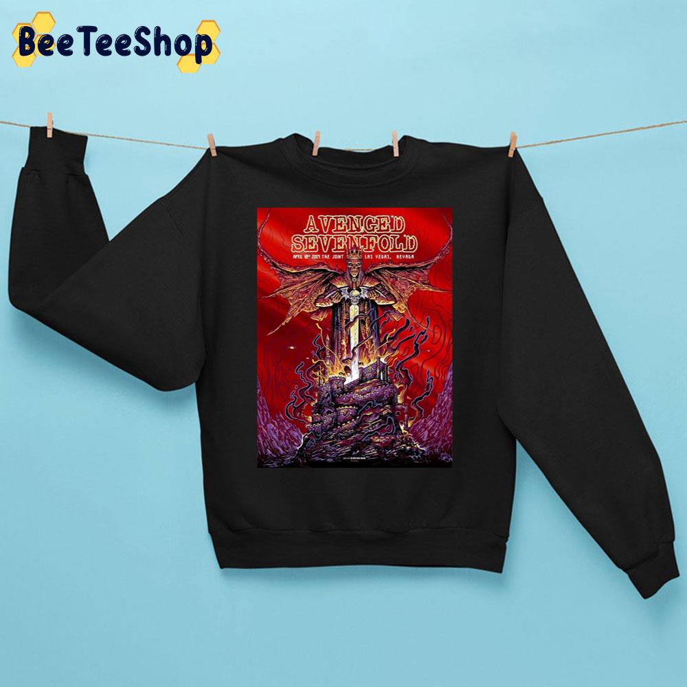 King Fire Avenged Sevenfold Band Trending Unisex Sweatshirt