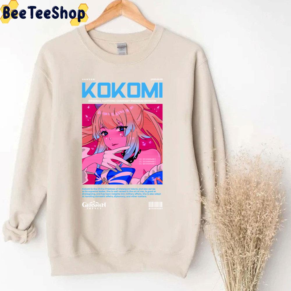 Kokomi Genshin Impact Game Trending Unisex Sweatshirt