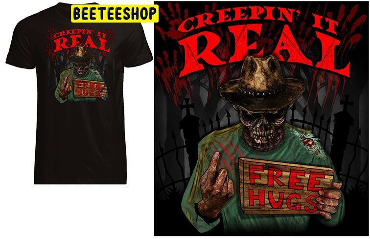 Kreepin It Real Halloween Unisex T-Shirt