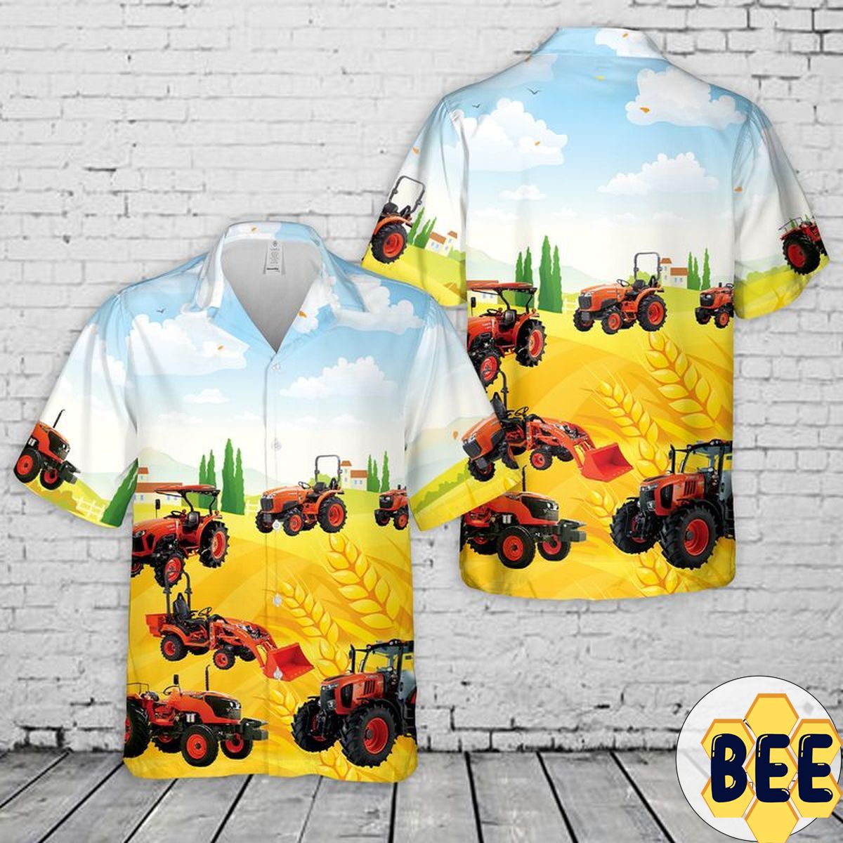 Kubota Tractor Trending Hawaiian Shirt