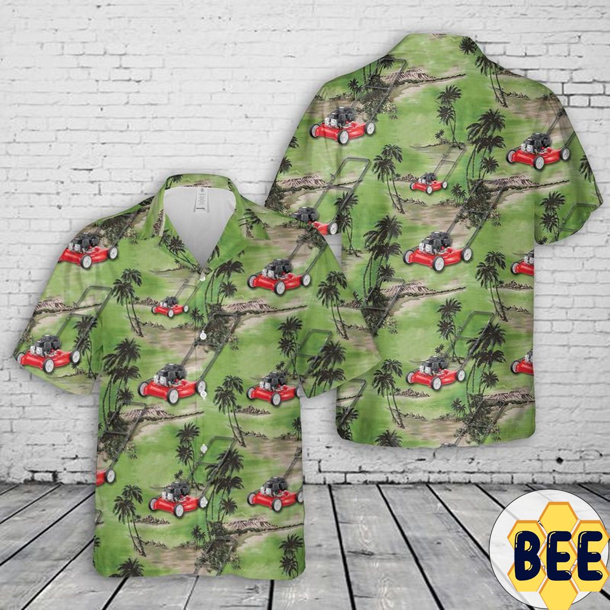 Lawn Mower Trending Hawaiian Shirt