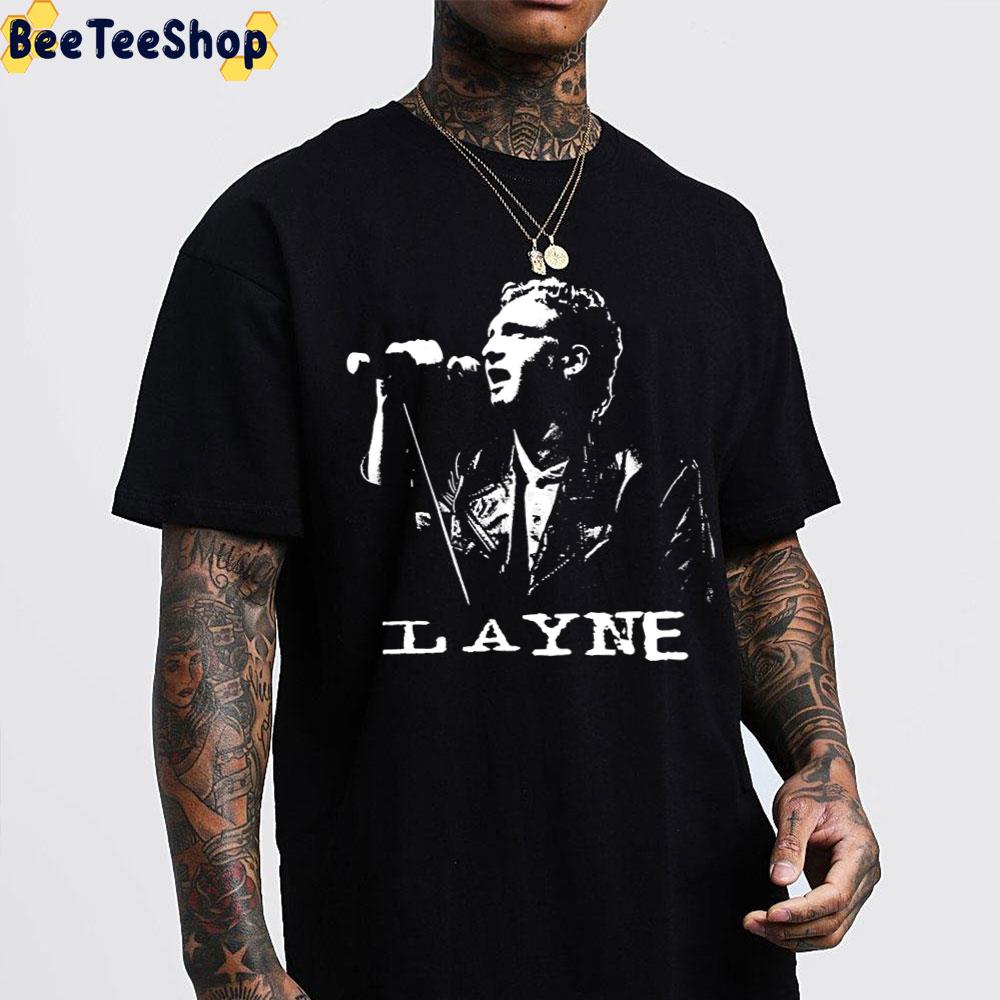 Layne In White Stencil Art Trending Unisex T-Shirt