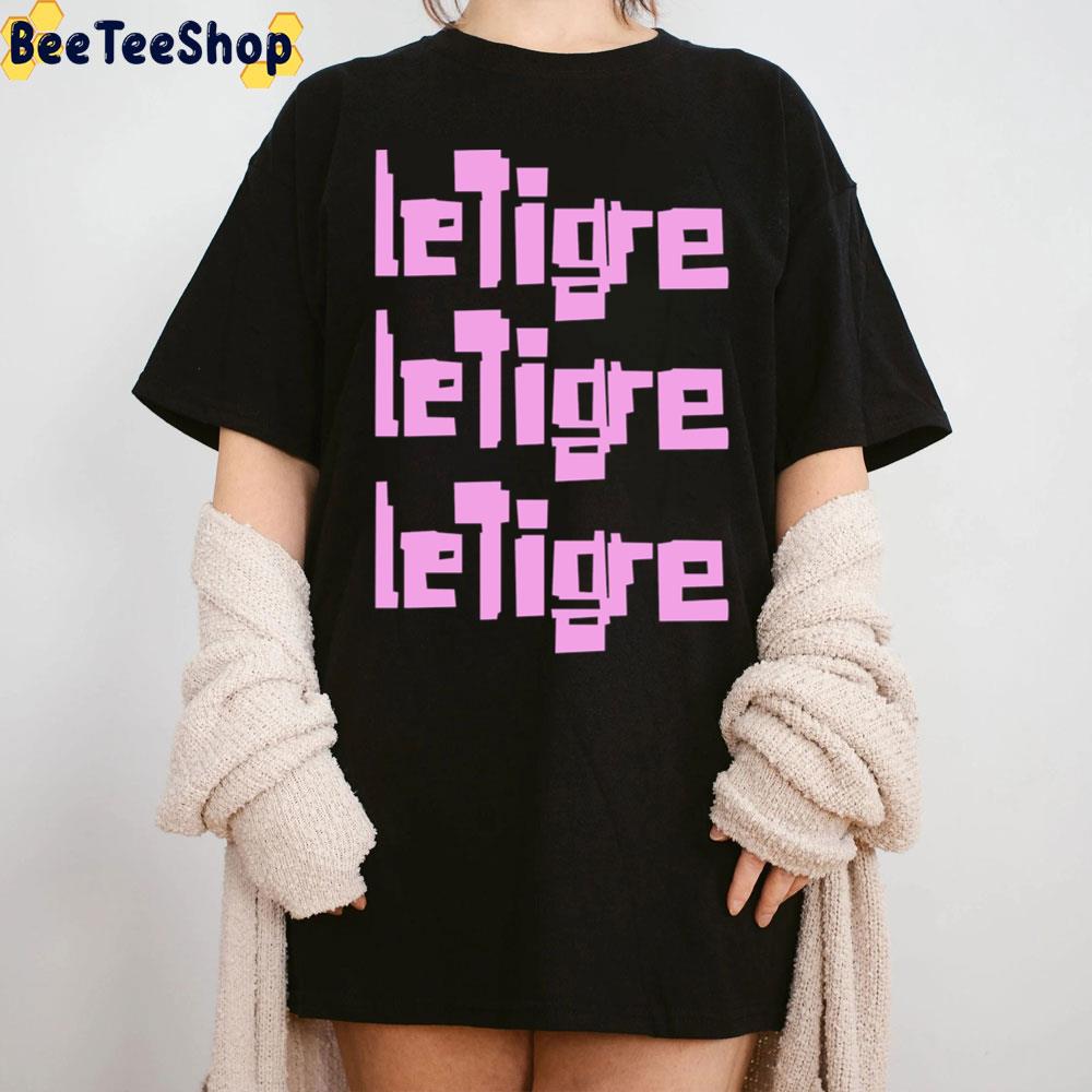 Le Tigre Pink Design Unisex T-Shirt