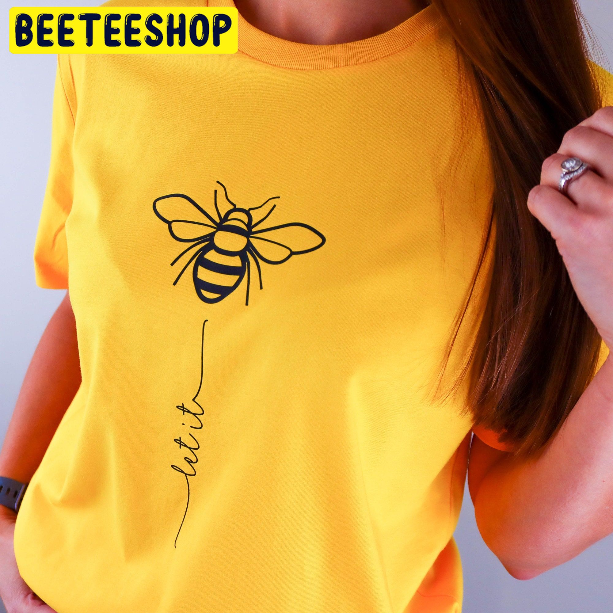 Let It Bee Great Summer Ladies Trending Halloween Unisex T-Shirt