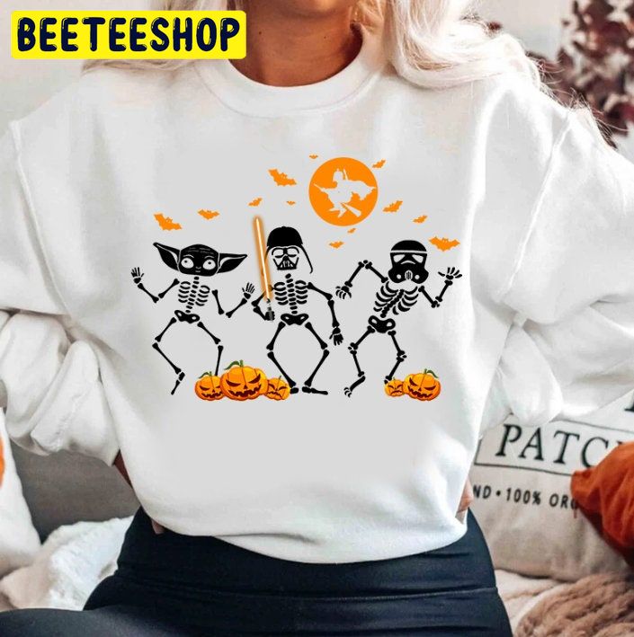 Let’s Dance Star Wars Skeleton Disney Trick Or Treat Halloween Unisex Sweatshirt