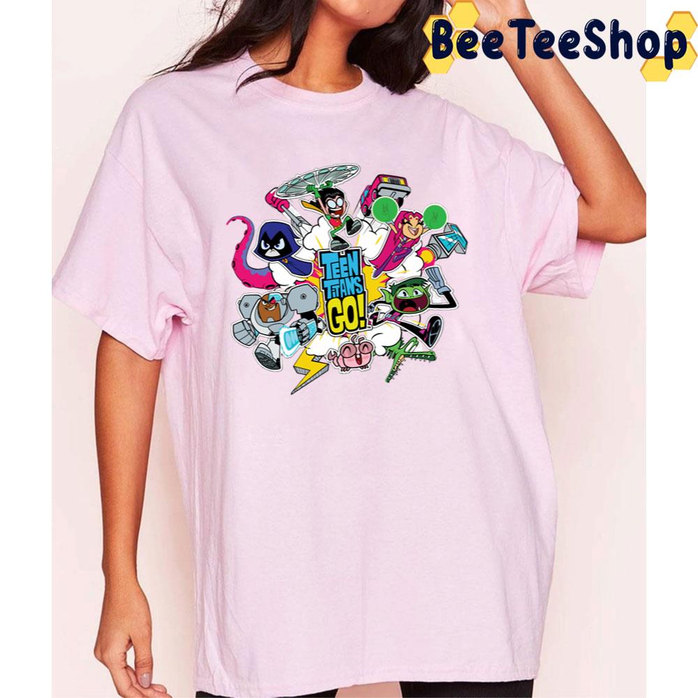 Let's Go Teen Titans Go Trending Unisex T-Shirt - Beeteeshop