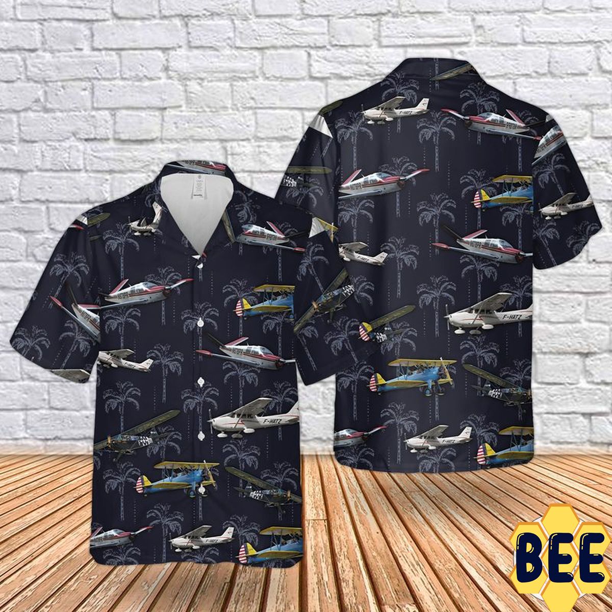 Light Aircraft Trending Hawaiian Shirt