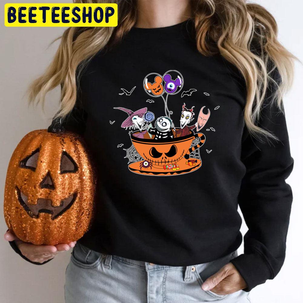 Lock Shock Barrel Halloween Cup Nightmare Before Christmas Trending Unisex T-Shirt