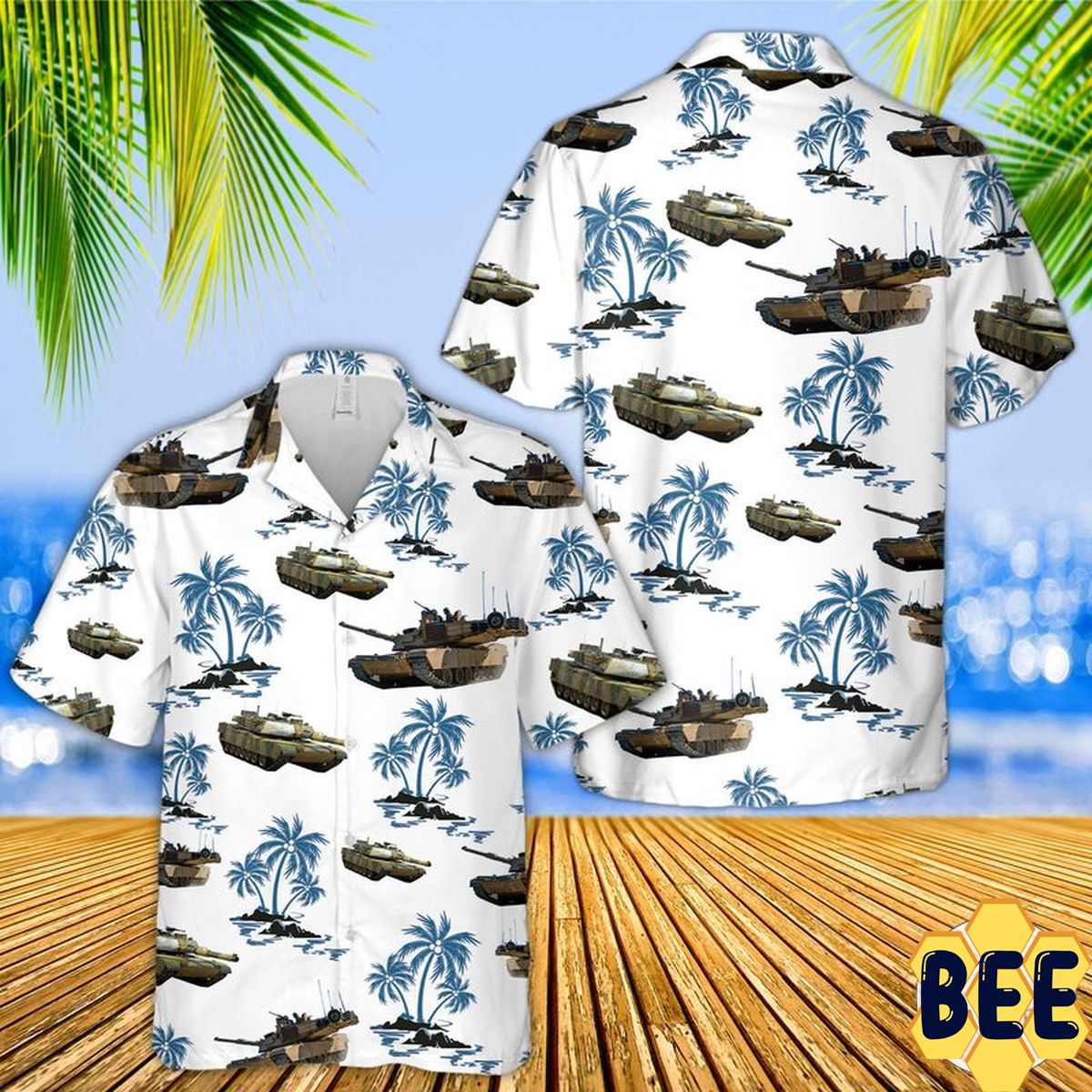 M1a2 Abrams Trending Hawaiian Shirt