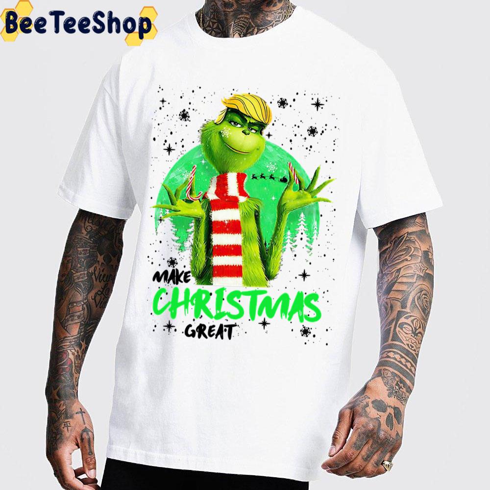 Make Christmas Great Again Grinch Trump Trending Unisex T-Shirt