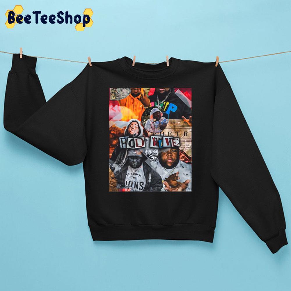 Many Picture Rod Wave Vintage Art Trending Unisex Sweatshirt