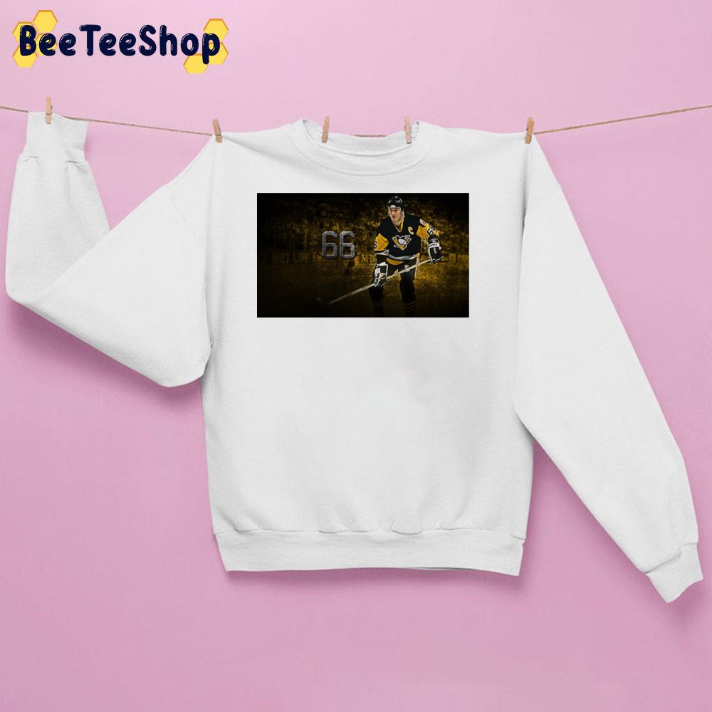 Mario Lemieux Hockey Art Unisex Sweatshirt