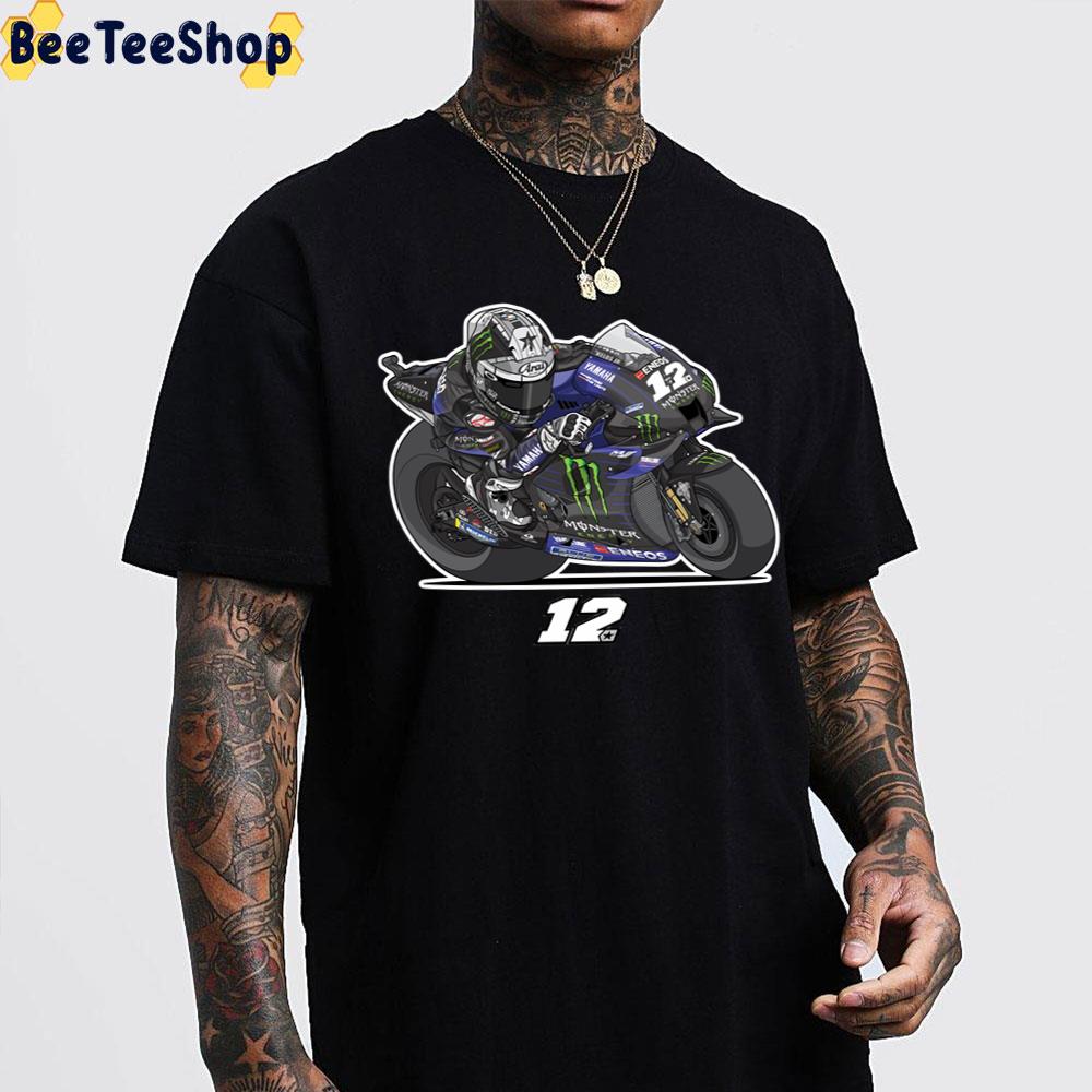 Maverick Vinales 12 Moto Racing Unisex T-Shirt