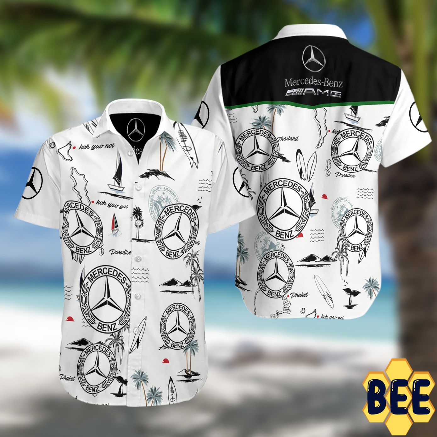 Mercedes-Amg F1 Trending Hawaiian Shirt