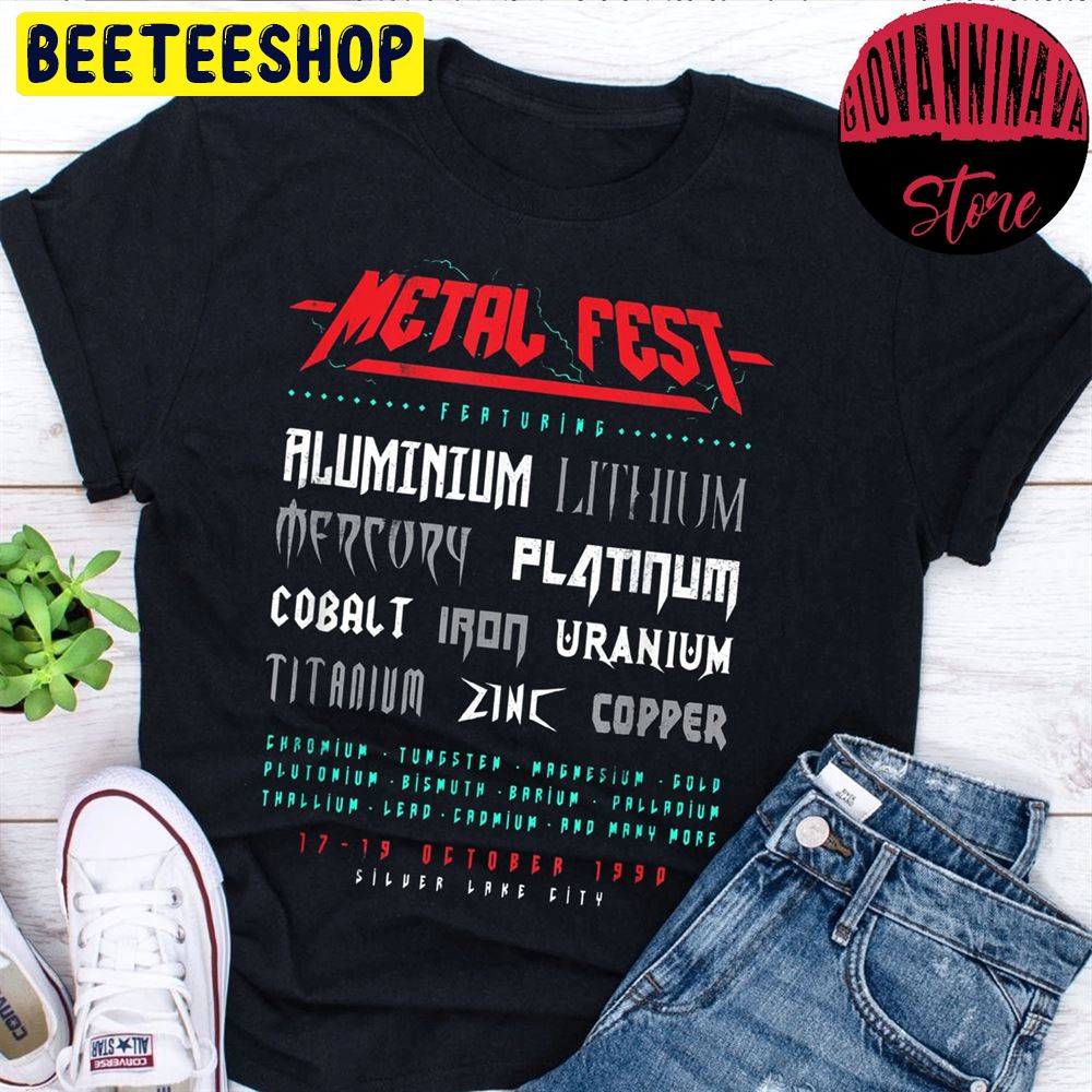 Metal Fest Tour Vintage Art Unisex T-Shirt