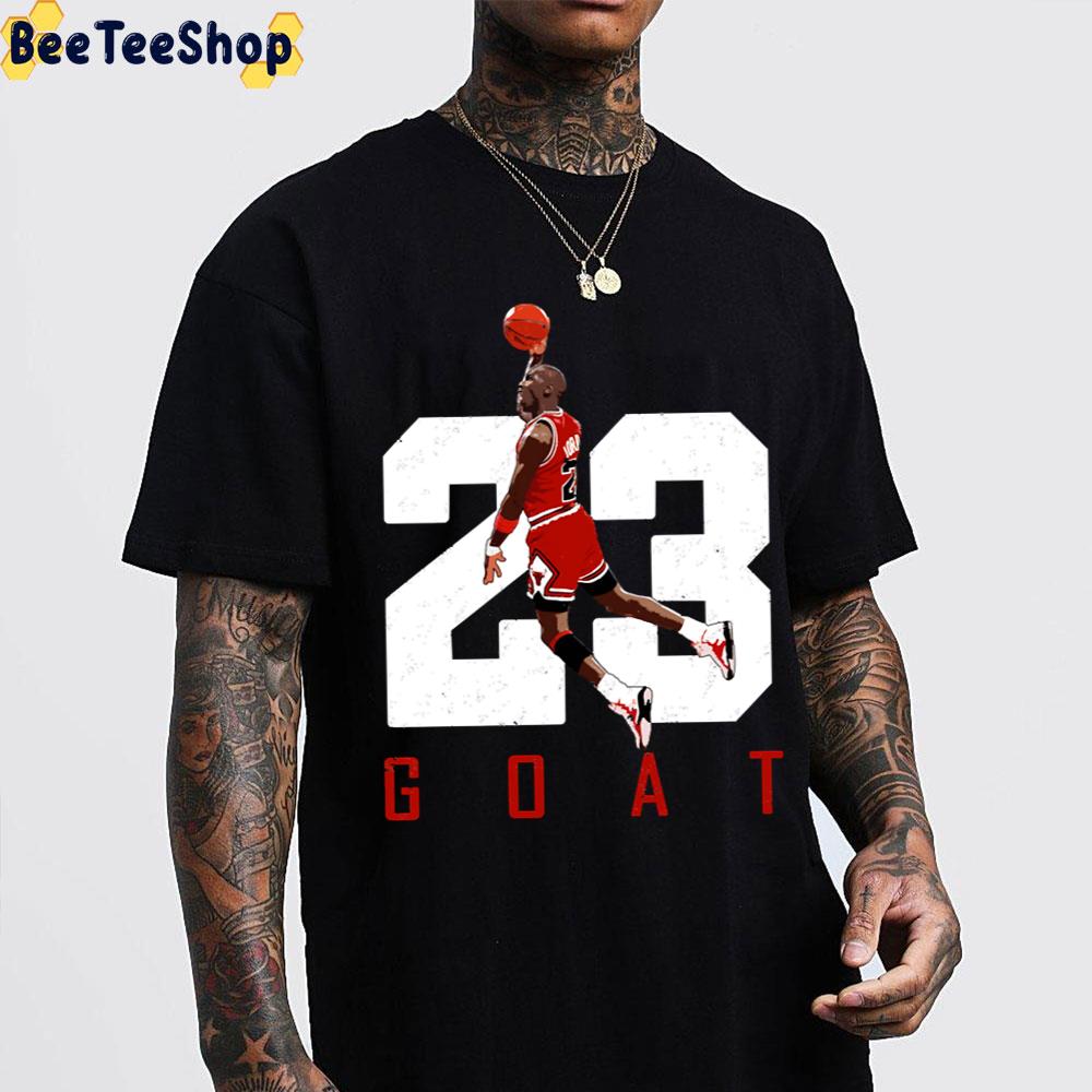 Michael Jordan 23 Goat Basketball 