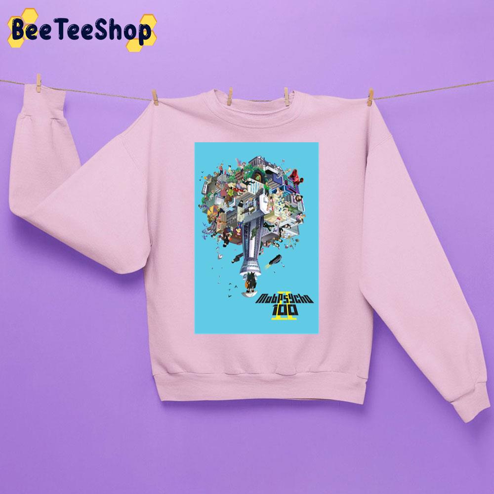 Mob Psycho 100 Season 2 Poster Unisex Sweatshirt - Beeteeshop