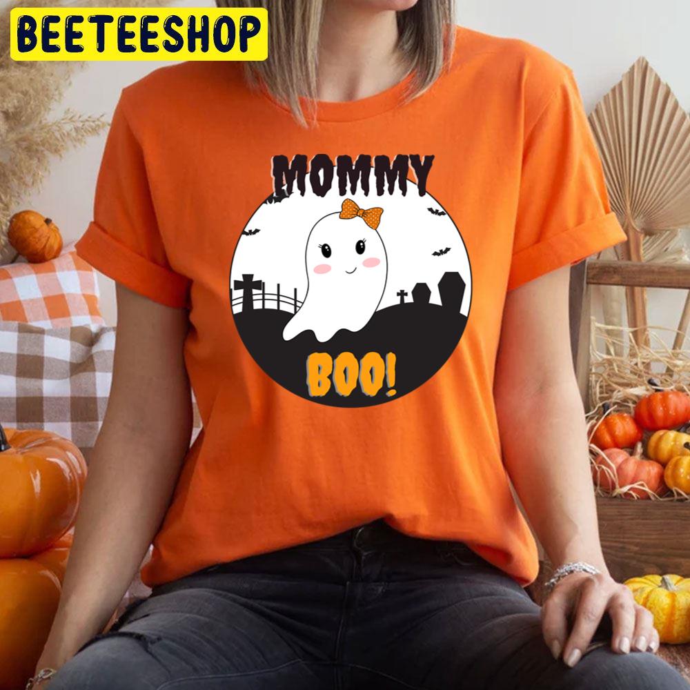 Mommy Boo Of The Boo Crew Halloween Trending Unisex T-Shirt