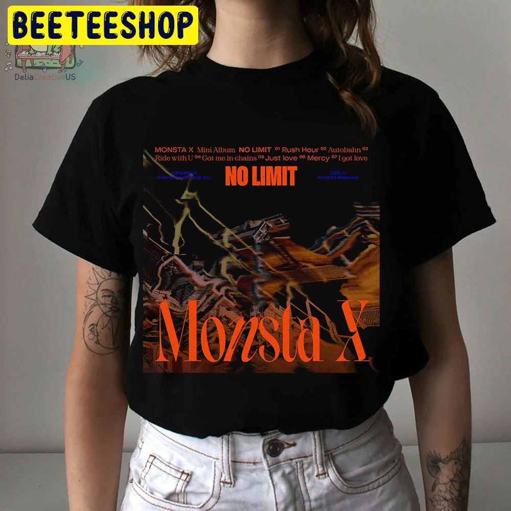 Monsta X No Limit Vintage Monsta X The Dreaming Tour 2022 Unisex T-Shirt