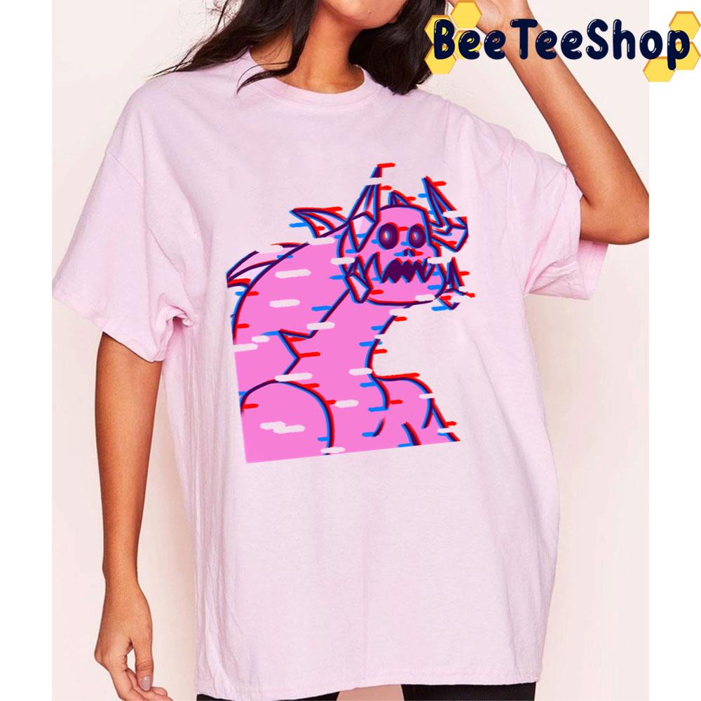 Monster Steven Glitch Techs Miko And High Five Trending Unisex T-Shirt