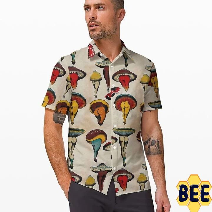 Mushroom Body Trending Hawaiian Shirt