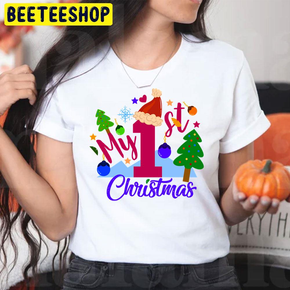 My 1st Birthday Christmas Trending Unisex T-Shirt