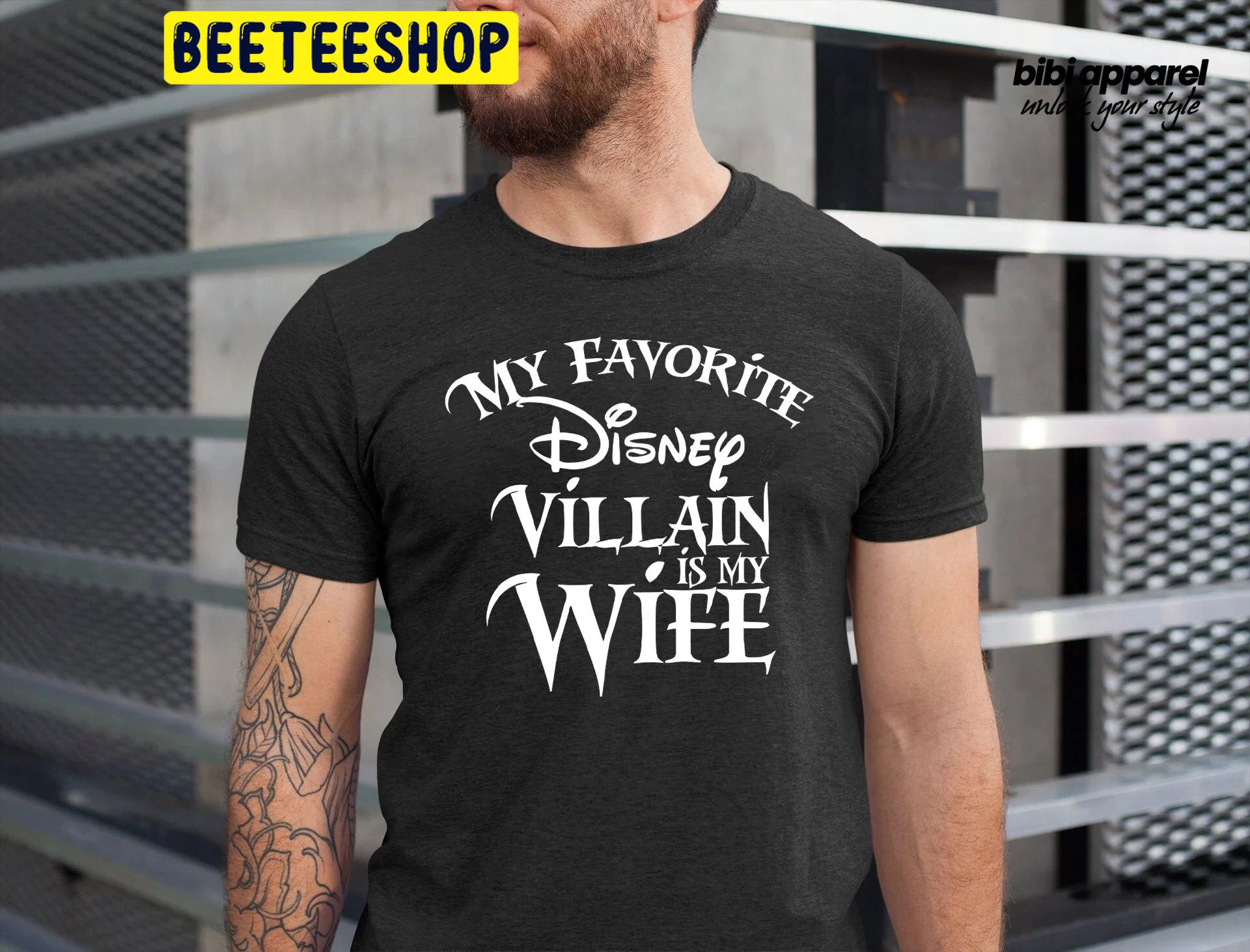 My Favorite Disney Villain Is My Wife Disney Trending Unisex Shirt