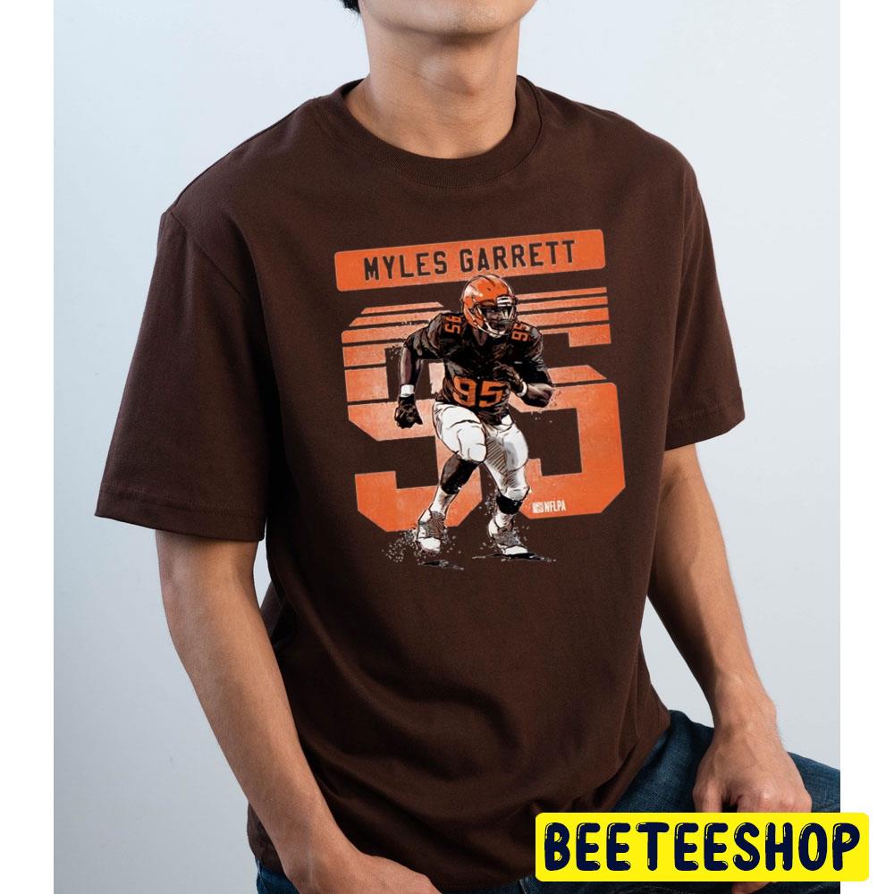 Myles Garrett 95 For Cleveland Browns Football Trending Unisex T-Shirt