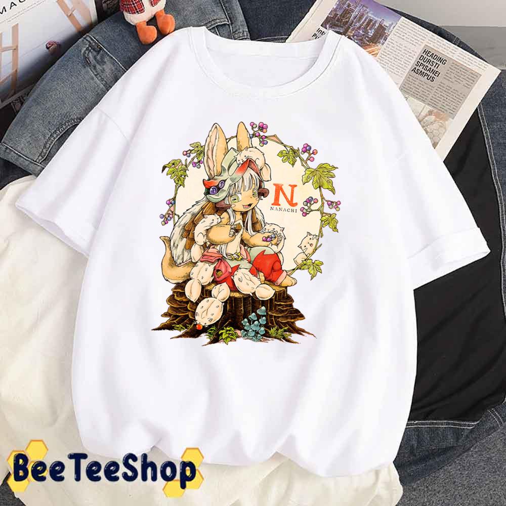 Nanachi And Cutie Animals Made In Abyss Unisex T-Shirt