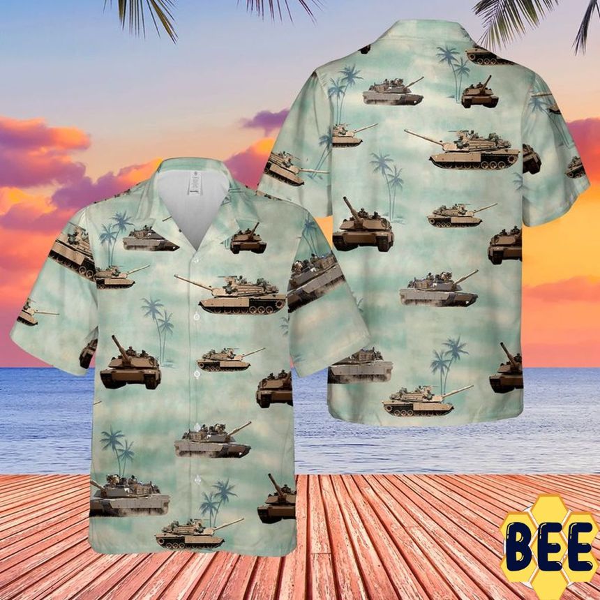 National Guard Tank Trending Hawaiian Shirt