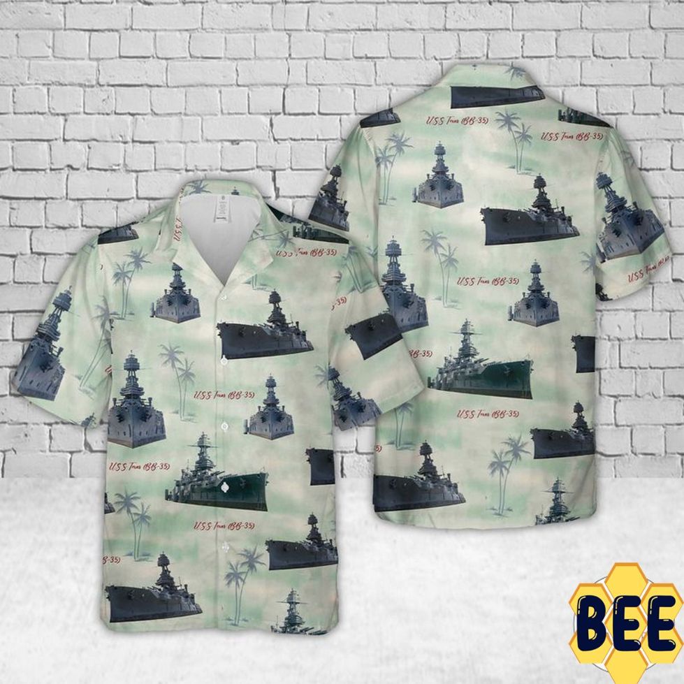 Navy Uss Texas Trending Hawaiian Shirt