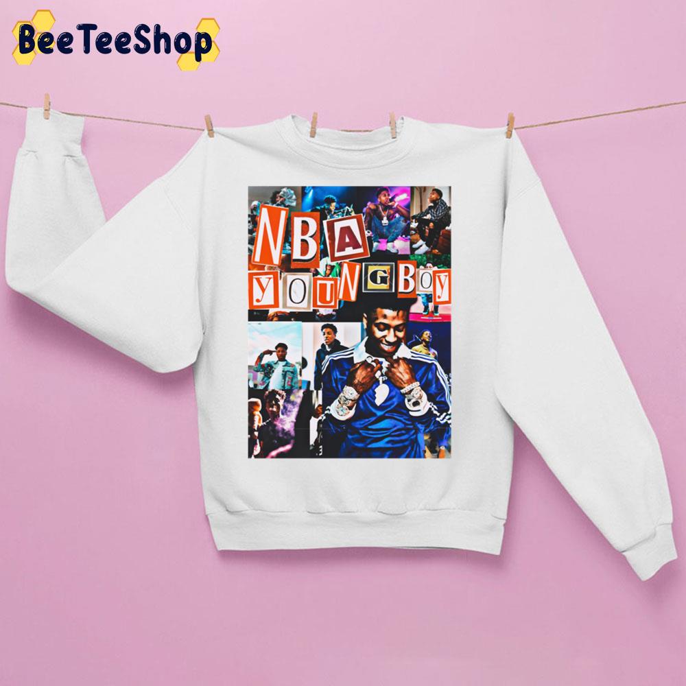 90s Vintage Nba Youngboy Never Broke Again Unisex T-Shirt - Beeteeshop