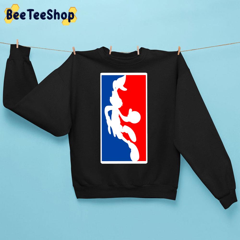 Never Broke Again Basketball Bunny Trending Unisex Sweatshirt