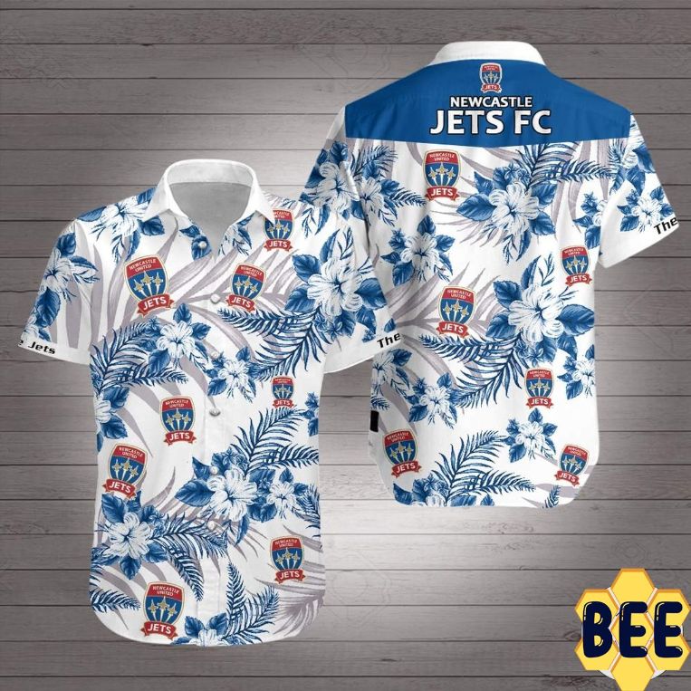 Newcastle Jets Fc Trending Hawaiian Shirt