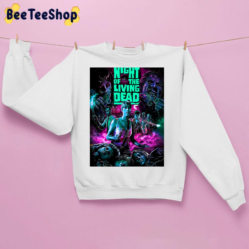 Night Of The Living Dead Artwork Halloween Trending Unisex Sweatshirt