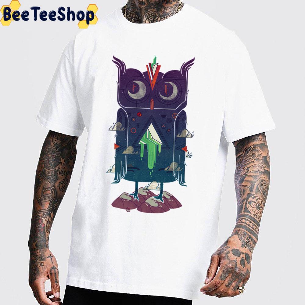 Night Owl Art Trending Unisex T-Shirt