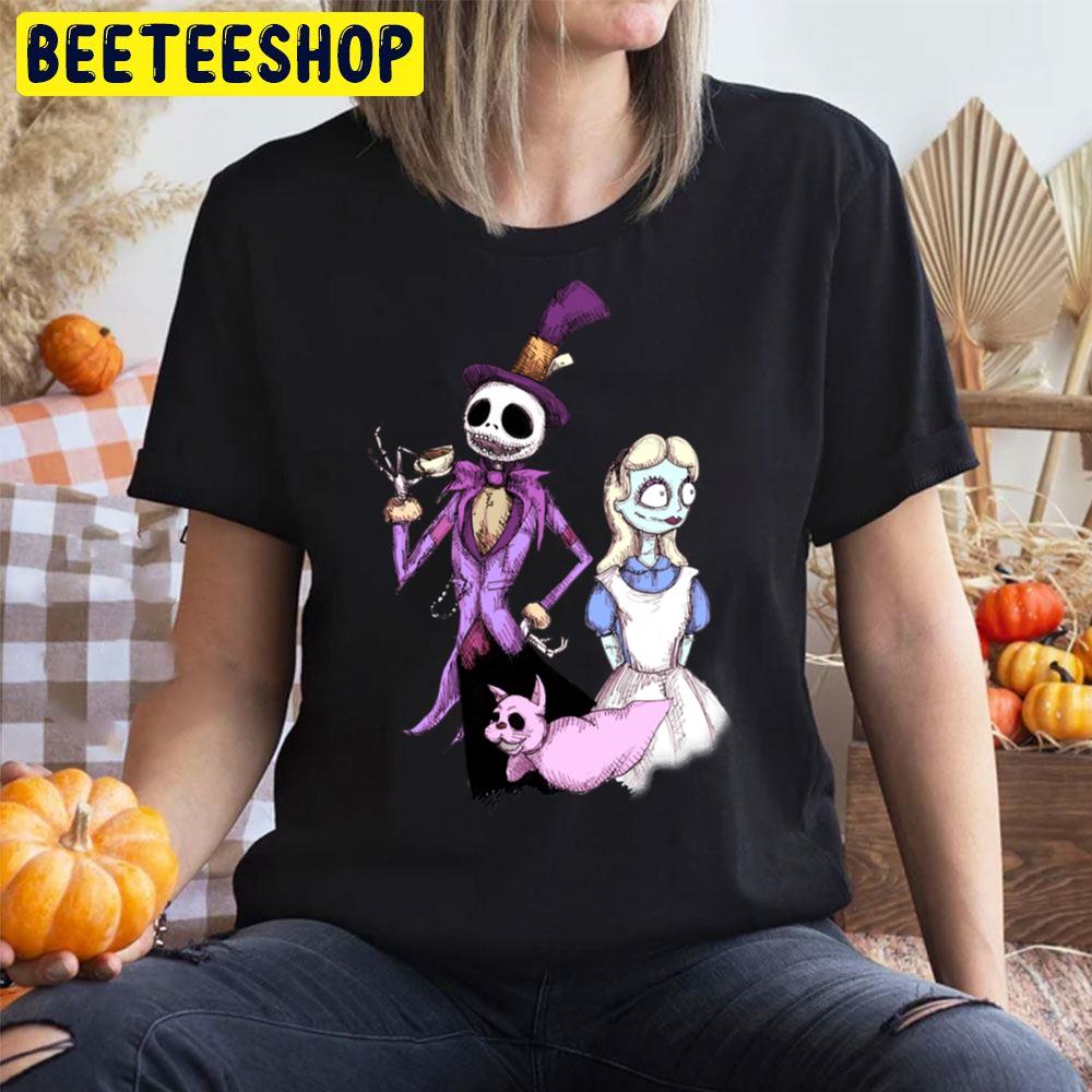 Nightmare In Wonderland Halloween Trending Unisex T-Shirt