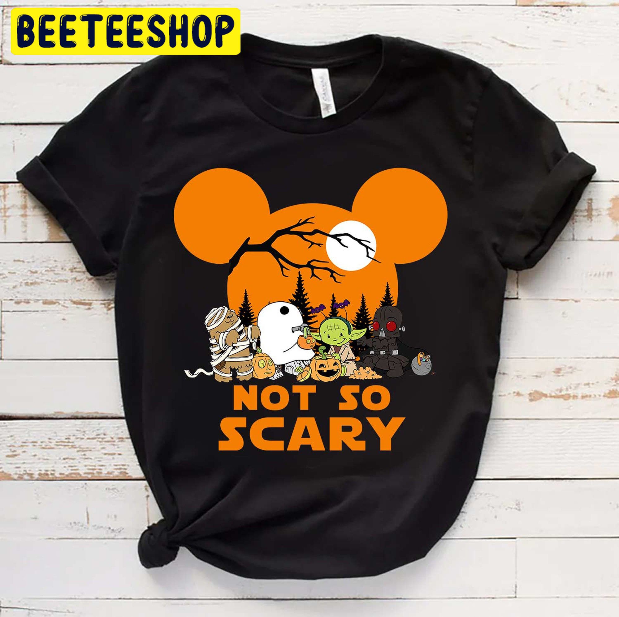 No So Scary Disney Family Star War Halloween Unisex T-Shirt