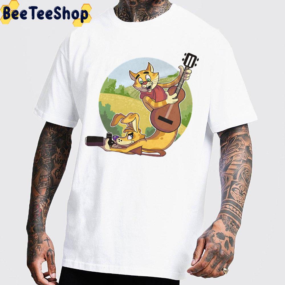 Nostalgia Catdog Cartoon Trending Unisex T-Shirt