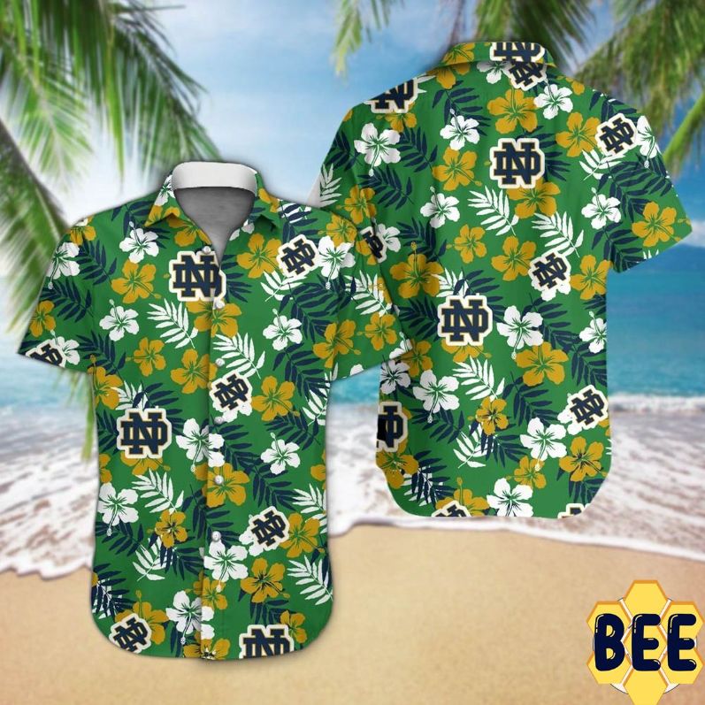 Notre Dame Fighting Irish Football Trending Hawaiian Shirt