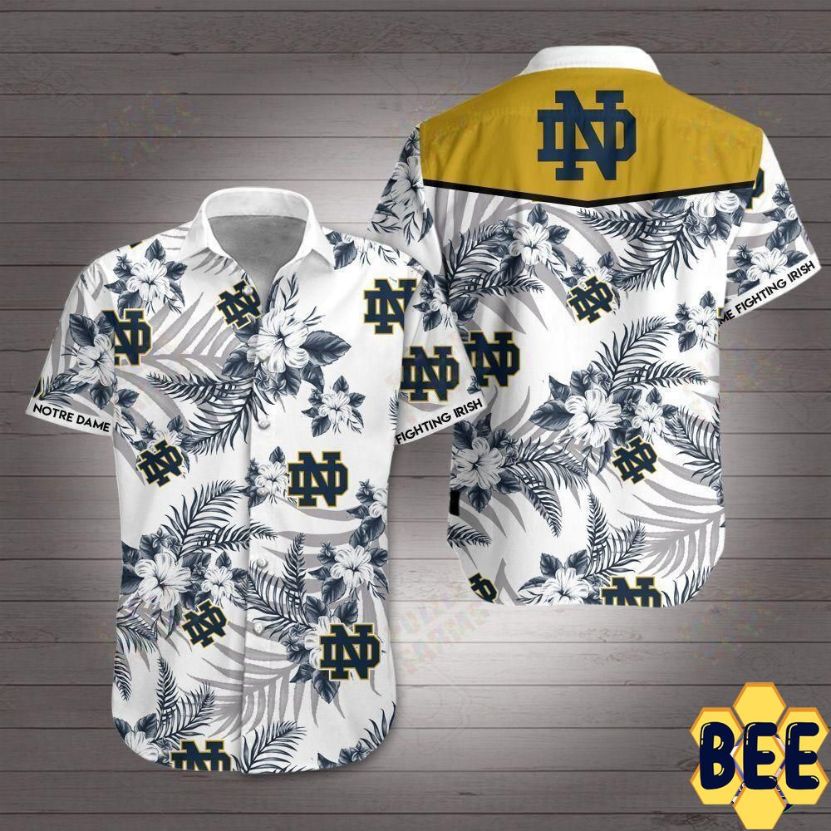 Notre Dame Fighting Irish Ncaa Trending Hawaiian Shirt