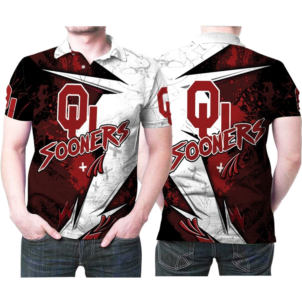 Oklahoma Sooners For Football Lover 3D All Over Print Polo Shirt