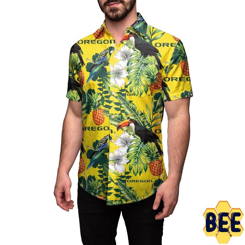 Oregon Ducks Ncaa Trending Hawaiian Shirt