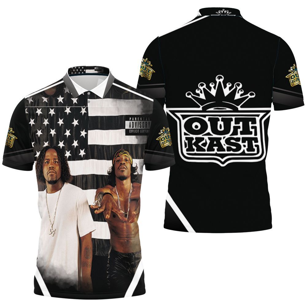 Oukast Stankonia Flag 3D All Over Print Polo Shirt