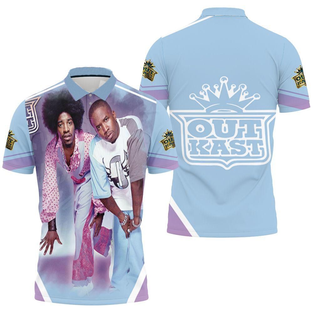 Outkast Big Boi And Dre Present Outkast 3D All Over Print Polo Shirt