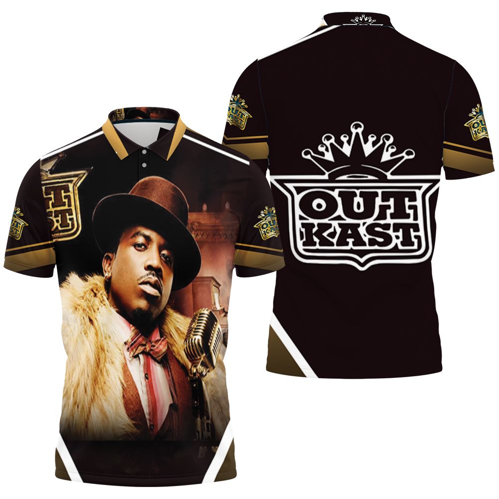 Outkast Big Boy Idlewild 3D All Over Print Polo Shirt